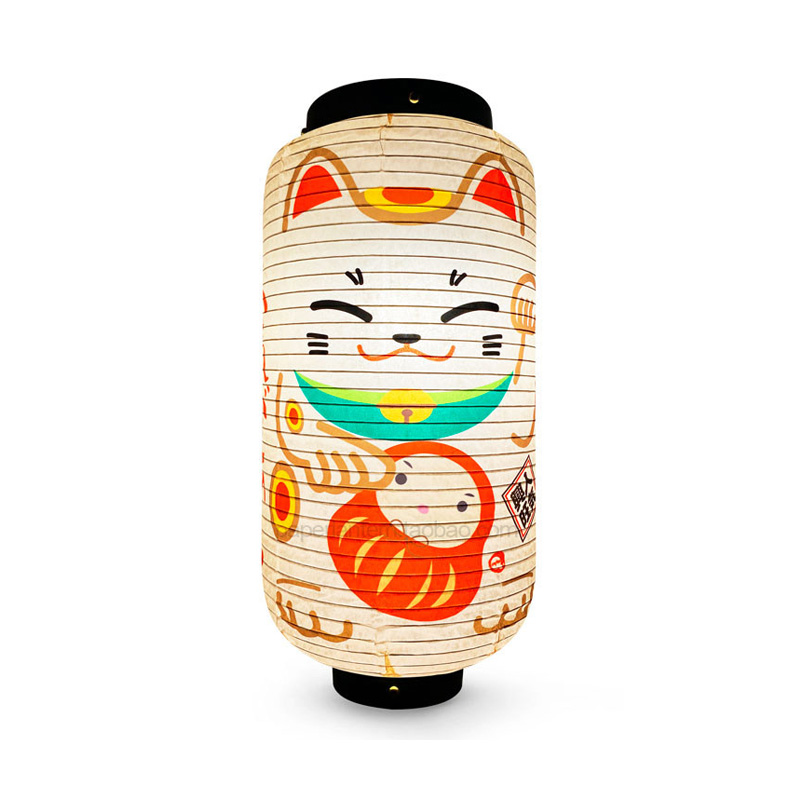 20x45cm Japanese Lucky Cat Pap - Japanese Lantern Paper review and price