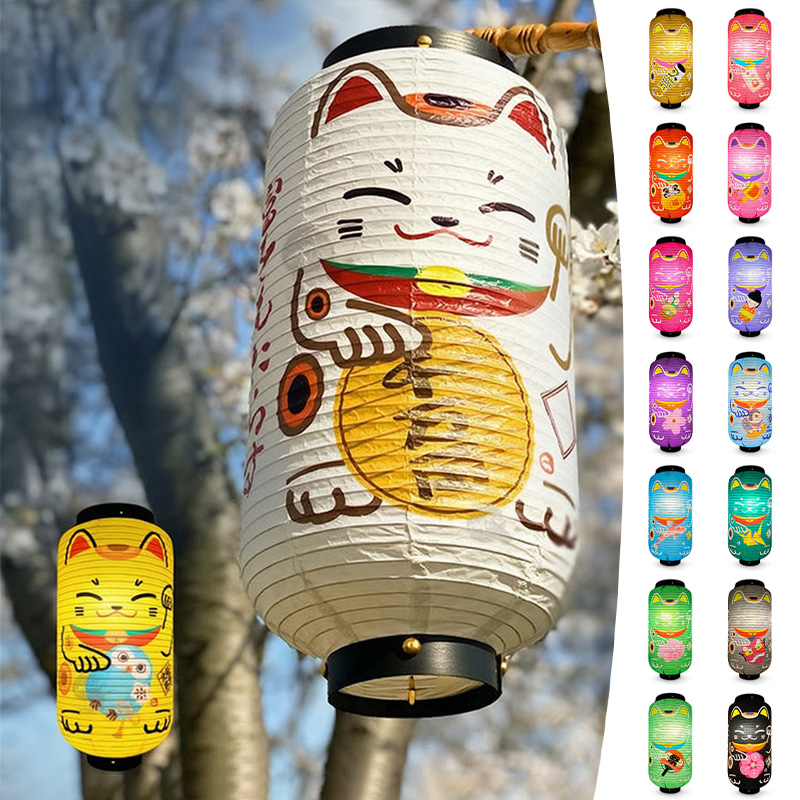 20x45cm Japanese Lucky Cat Pap - Japanese Lantern Paper review and price