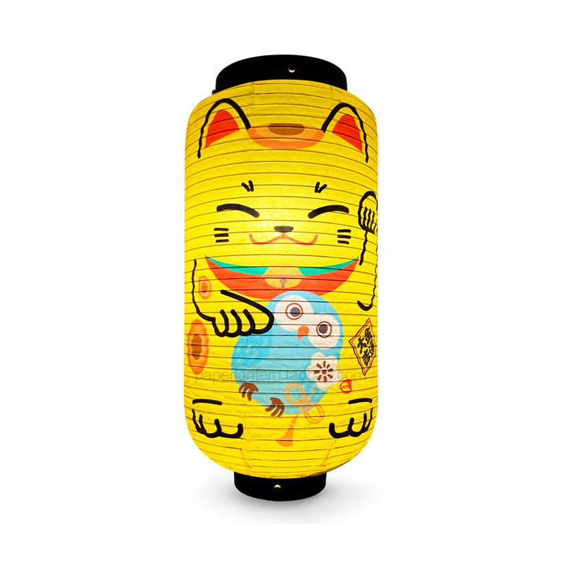 20x45cm Japanese Lucky Cat Pap - Japanese Lantern Paper review and price